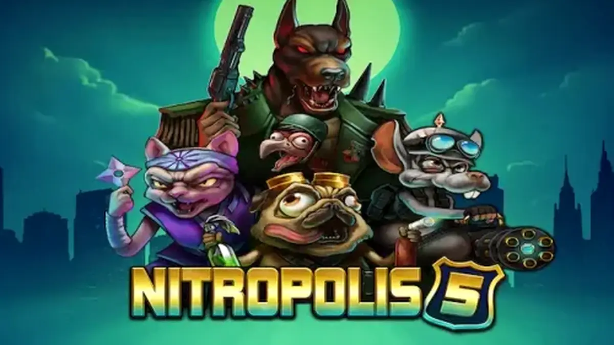Cena de batalha urbana em Nitropolis 5
